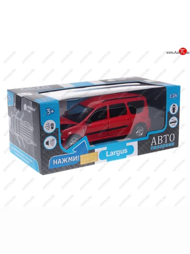 Модель автомобиля ЛАДА Ларгус металлическая (1:24) АВТОПАНОРАМА АВТОПАНОРАМА jb1251419