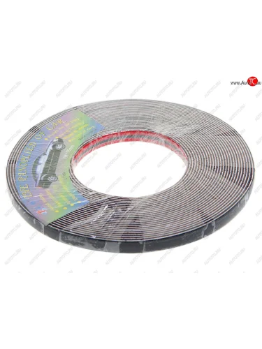 Молдинг самоклеющийся 15мм черный 1м NO NAME jl-115 black