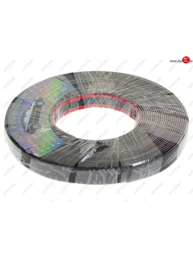 Молдинг самоклеющийся 25мм черный 1м NO NAME jl-125 black