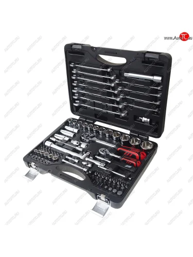 Набор инструментов 85 предметов для поврежденных болтов и гаек 14,12 в кейсе JTC  jtc-s085c-b72