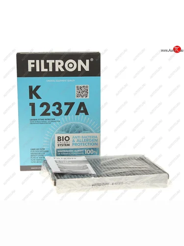 Фильтр воздушный салона VOLVO S60 (10-),S80 (06-),XC60 LAND ROVER Freelander 2 угольный FILTRON FILTRON k1237a