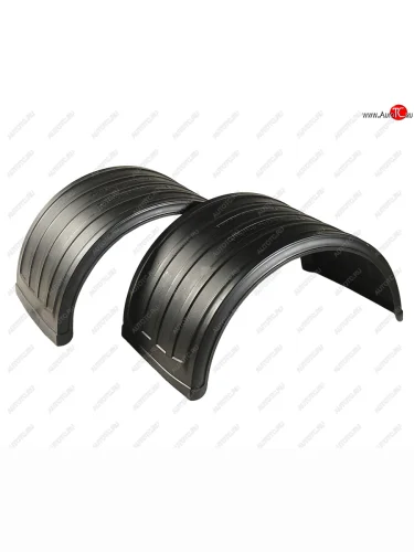 Крыло МАЗ-4370,КАМАЗ-4308, Валдай двускатное комплект 2шт. NO NAME к-580