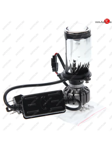 Лампа светодиодная 12V H4 P43t с линзой бокс (1шт.) CLEARLIGHT CLEARLIGHT kbm cl g3 н4 mini