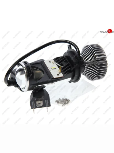 Лампа светодиодная 12V H4 P43t с линзой бокс (1шт.) CLEARLIGHT CLEARLIGHT kbm cl g3 н4 mini1