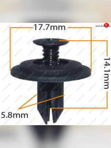 Пистон обивки универсальный MASUMA MASUMA kj-1006