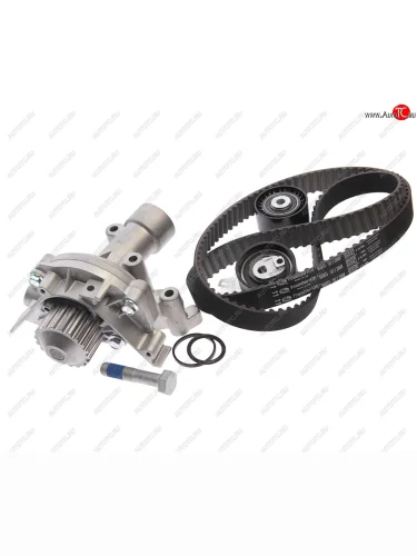 Комплект ГРМ PEUGEOT 206,307,407 (04-10) CITROEN C4,C5 (01-) с насосом водяным GATES GATES kp25608xs