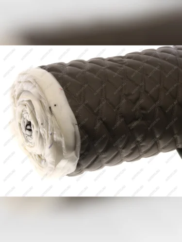 Экокожа сераясерая строчка двойной ромб 1.40х0.5м FOR CARS FOR CARS kp77