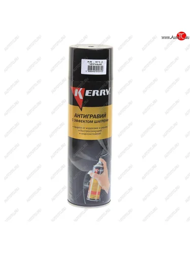 Антигравий черный аэрозоль с эффектом шагрени 650мл KERRY KERRY kr-971.2