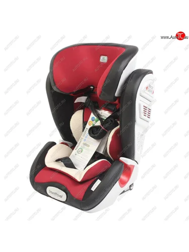 Автокресло детское 9-36кг (l-ll-lll) 1-12лет бордово-корич. трансформер Isofix Magnate SMART TRAVEL SMART TRAVEL kres2069 SMART TRAVEL kres2069