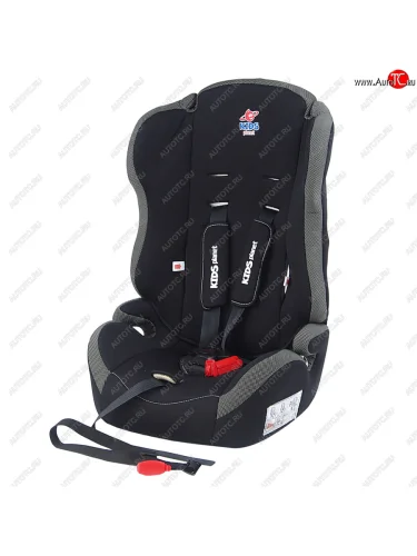 Автокресло детское 9-36кг (I-II-III) 1-12лет черный карбон Meteor SG517 KIDS PLANET SIGER kres2543