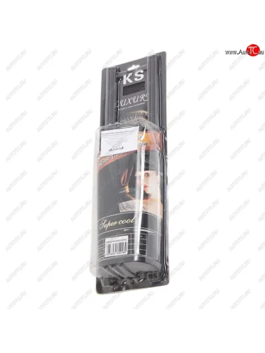 Шторка автомобильная для боковых стекол 62х40см ролик черная 2шт. LUXURY LUXURY ks-w40 сетка