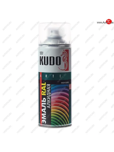 Краска серая галька RAL7032 аэрозоль 520мл KUDO KUDO ku-07032