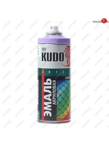 Краска фиолетовая акриловая satin RAL4005 аэрозоль 520мл KUDO KUDO ku-0a4005