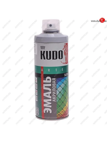 Краска серая акриловая satin RAL7001 аэрозоль 520мл KUDO KUDO ku-0a7001