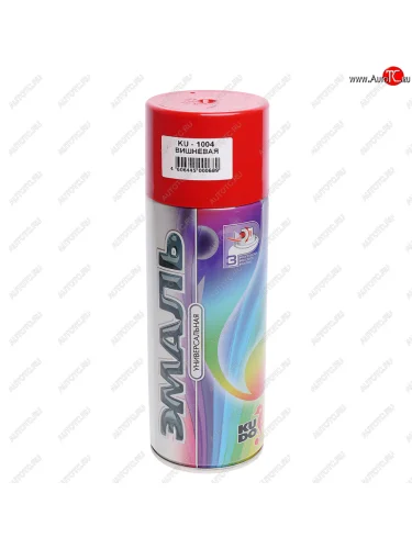 Краска вишневая аэрозоль 520мл KUDO KUDO ku-1004