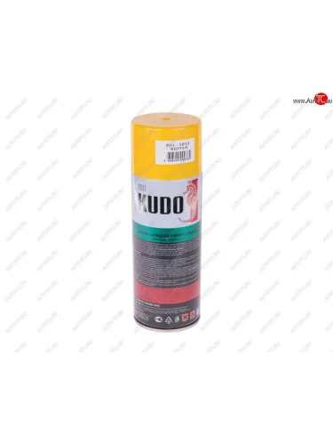 Краска желтая аэрозоль 520мл KUDO KUDO ku-1013