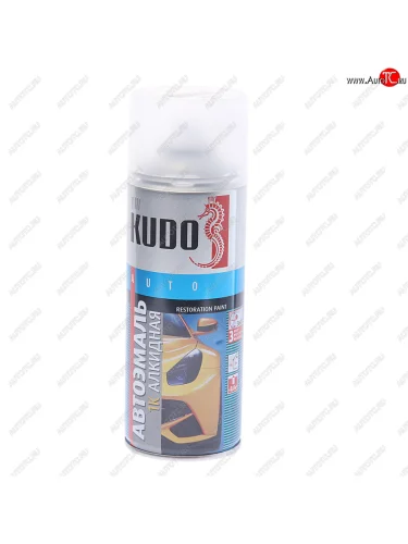 Краска белая ГАЗ аэрозоль 520мл KUDO KUDO ku-4040