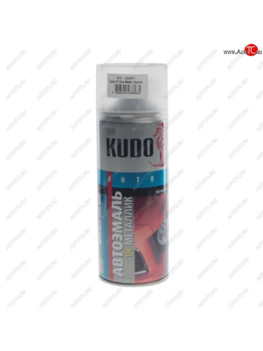 Краска TOYOTA 1C0 Silver Metallic Clearcoat аэрозоль 520мл KUDO KUDO ku-42451