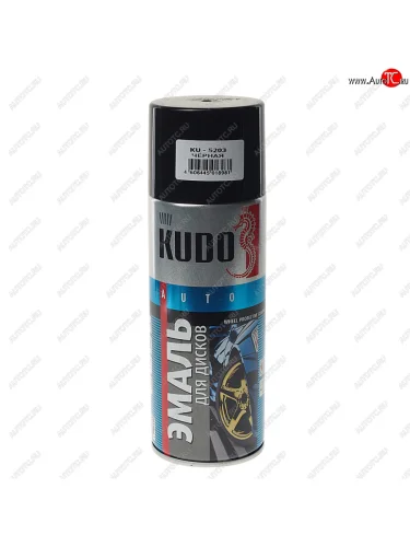 Краска для дисков черная 520мл KUDO KUDO ku-5203
