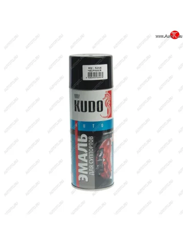 Краска для суппортов черная аэрозоль 520мл KUDO KUDO ku-5214