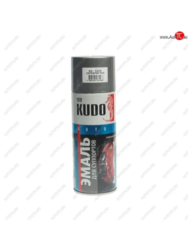 Краска для суппортов серебристая аэрозоль 520мл KUDO KUDO ku-5215