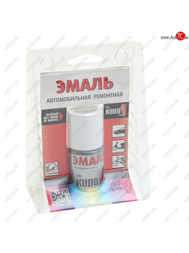 Краска MAZDA 22V Sunlight Silver Mrtallic серебристая с кистью 15мл KUDO KUDO ku-73154