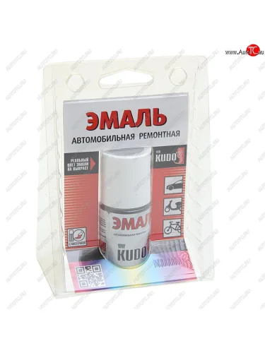 Краска BMW 354 Titansilber серебристая с кистью 15мл KUDO KUDO ku-73650