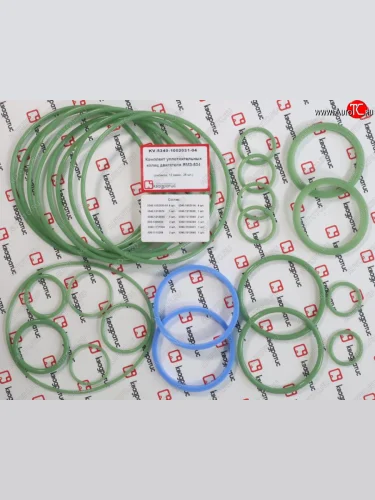 Кольцо ЯМЗ-534 уплотнительное комплект силикон (12поз.26дет.) КВАДРАТИС КВАДРАТИС kvk-5340-1002031-04