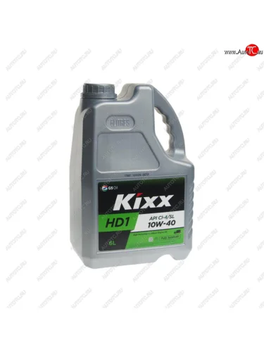 Масло дизельное HD1 API CI-4SL 10W40 синт.6л KIXX KIXX l2061360e1