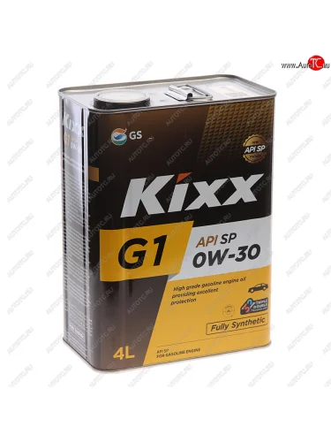 Масло моторное G1 SP 0W30 синт.4л KIXX KIXX l215144te1