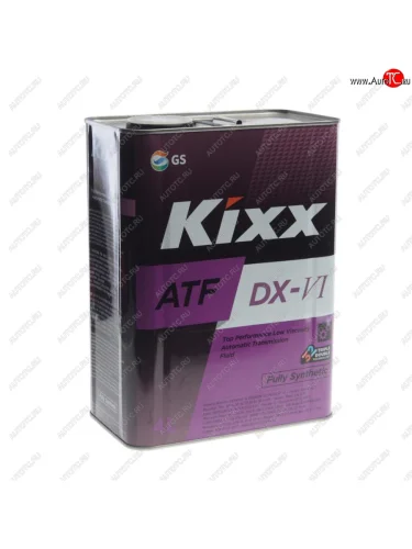 Масло трансмиссионное ATF DEXRON VI 4л KIXX KIXX l252444te1