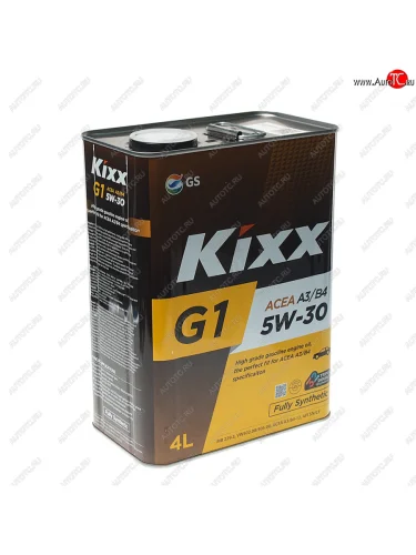 Масло моторное G1 A3B4 5W30 синт.4л KIXX KIXX l531244te1