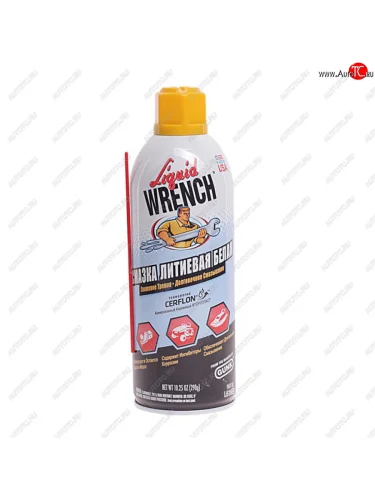 Смазка литиевая белая грязеотталкивающая 290г аэрозоль GUNK GUNK l616er GUNK l616er