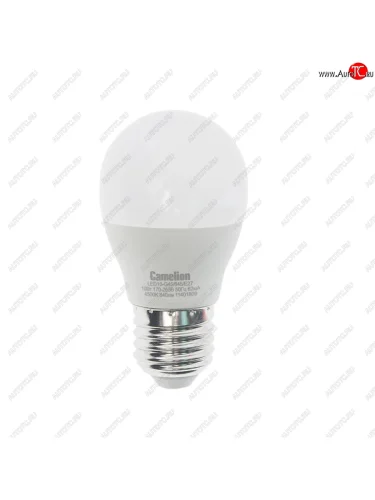 Лампа светодиодная E27 G45 10W (90W) 220V холодный Ultra CAMELION CAMELION led10-g45845e27