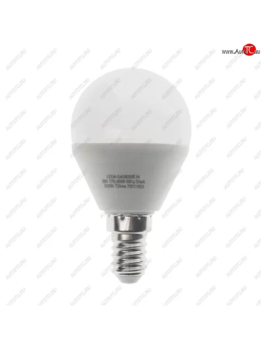 Лампа светодиодная E14 G45 8W (75W) 220V теплый BasicPower CAMELION CAMELION led8-g45830e14