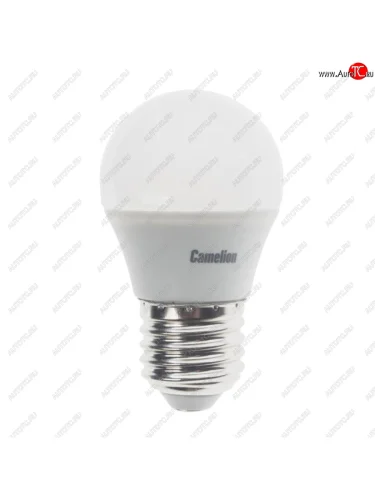 Лампа светодиодная E27 G45 8W (75W) 220V холодный BasicPower CAMELION CAMELION led8-g45845e27