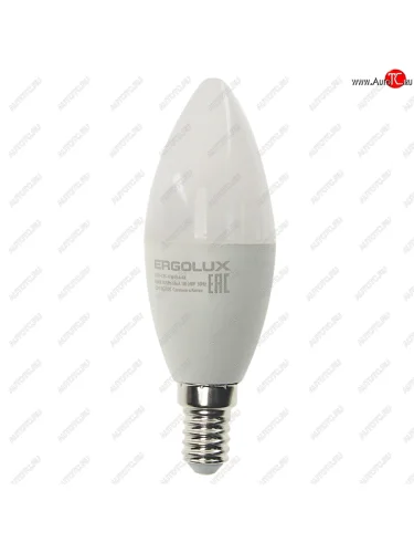 Лампа светодиодная E14 C35 11W (95W) 220V дневной свет ERGOLUX ERGOLUX led-c35-11w-e14-6k