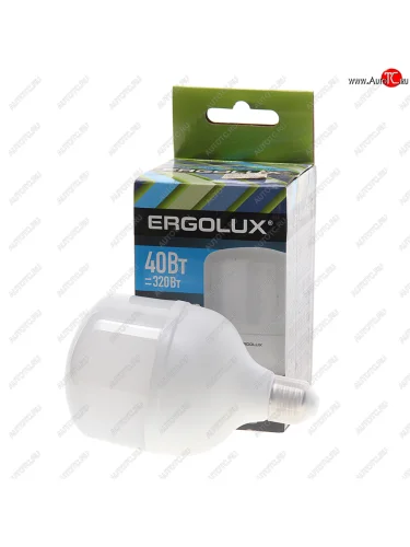 Лампа светодиодная E27 T170 40W (320W) 220V теплый ERGOLUX ERGOLUX led-hw-40w-e27-4k ERGOLUX led-hw-40w-e27-4k