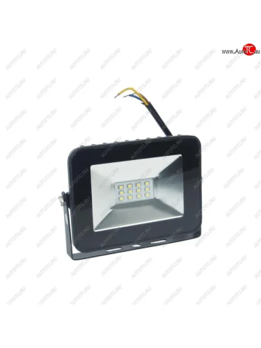 Светильник светодиодный 220V 10W 6500K черный ULTRAFLASH ULTRAFLASH lfl-1001 c02