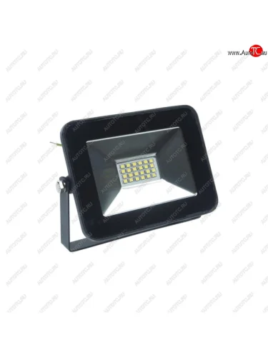 Светильник светодиодный 220V 20W 6500K черный ULTRAFLASH ULTRAFLASH lfl-2001 c02