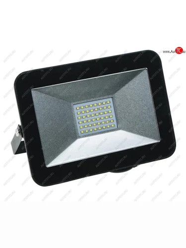 Светильник светодиодный 220V 50W 6500K черный ULTRAFLASH ULTRAFLASH lfl-5001 c02