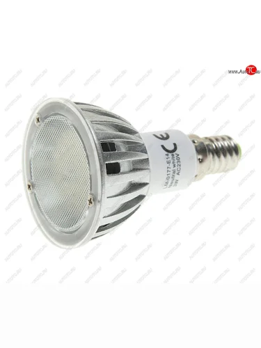 Лампа светодиодная E14 JDR 3W(35W) 220V холодный MEGA LIGHTING MEGA LIGHTING lm-0177nw-e14