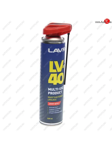 Смазка универсальная проникающая LV-40 520мл аэрозоль (трубка) LAVR LAVR ln1453