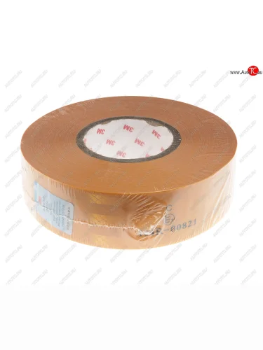 Лента светоотражающая желтая (50м) призматическая NO NAME лнж50