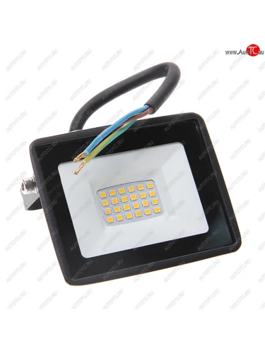 Светильник светодиодный 220V 30W 3000K черный ЭРА ЭРА lpr-023-0-30k-030