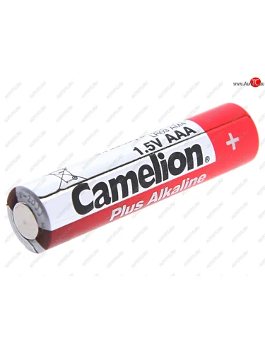 Батарейка AAA LR03 1.5V блистер 2шт. (цена за 1шт.) Alkaline Plus CAMELION CAMELION lr03-bp2