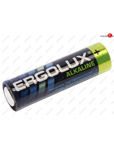 Батарейка AA LR6 1.5V блистер 2шт. (цена за 1шт.) Alkaline ERGOLUX ERGOLUX lr6 bl-2