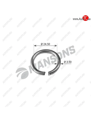 Кольцо BPW ролика колодки тормозной стопорное MANSONS MANSONS lw110