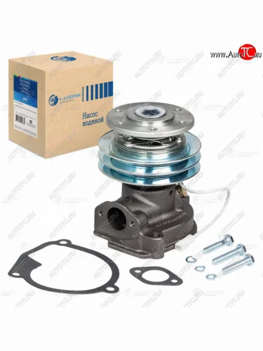 Насос водяной Д-245.7Е3 ГАЗ Валдай 2-х ручьевой с муфтой 12V LUZAR LUZAR lwp0615