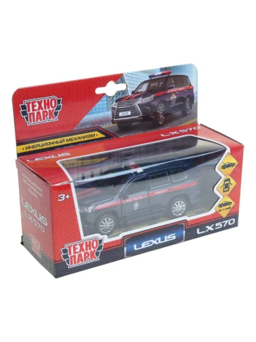 Модель автомобиля LEXUS 570 металлическая ТЕХНОПАРК ТЕХНОПАРК lx570-12com-bu